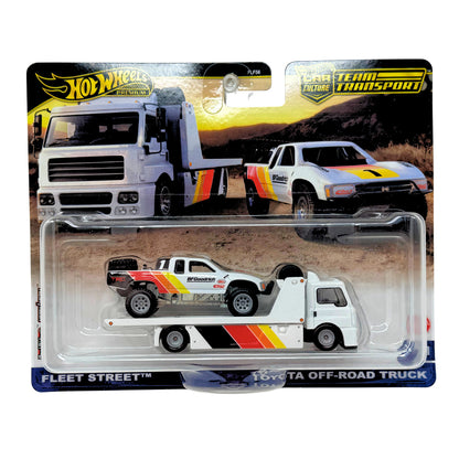Hot Wheels Premium Team Transport Toyota Off-Road Truck & Hauler 1:64 Diecast