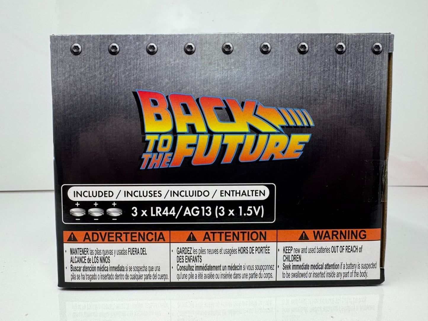 Jada Back to the Future Time Machine DeLorean w/ Lights 1:24 Diecast