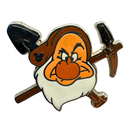 WDW Disney Grumpy Seven Dwarfs Hidden Mickey Trading Pin DC1S12