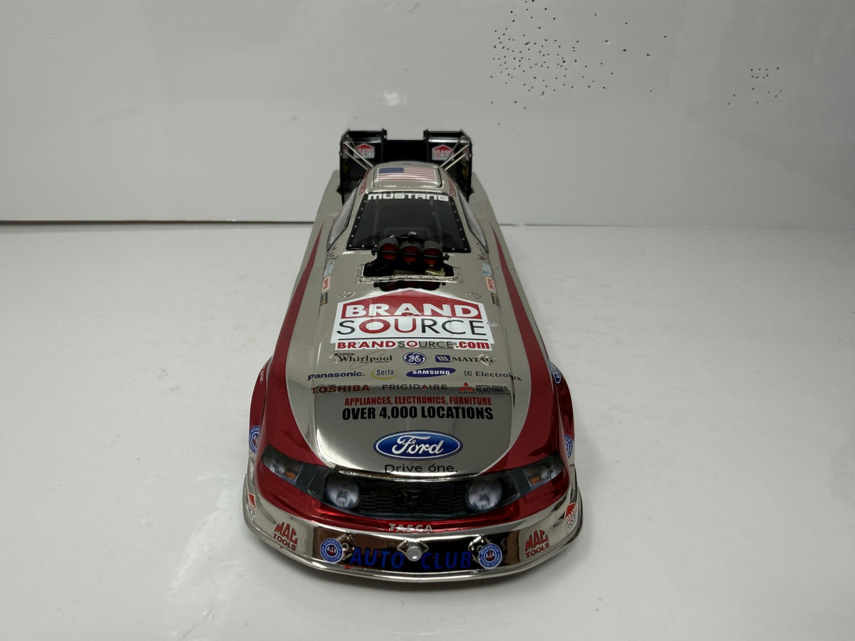 Action NHRA Courtney Force BrandSource 2011 Mustang Color Chrome 1:24 Diecast