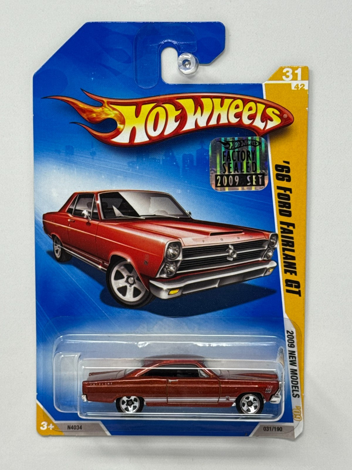 Hot Wheels New Models 1966 Ford Fairlane GT 1:64 Diecast Factory Sealed