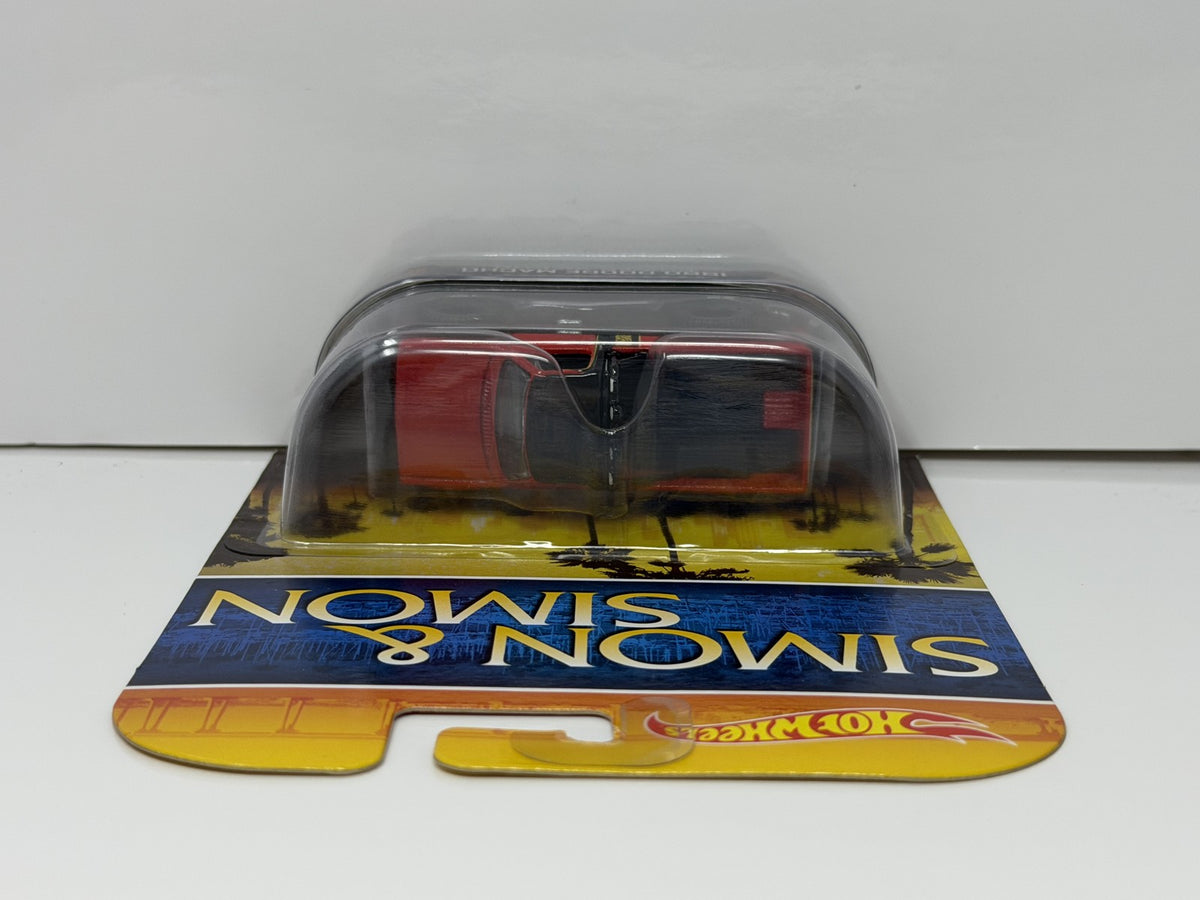 Hot Wheels Retro Entertainment Simon &amp; Simon 1980 Dodge Power Wagon 1:64 Diecast