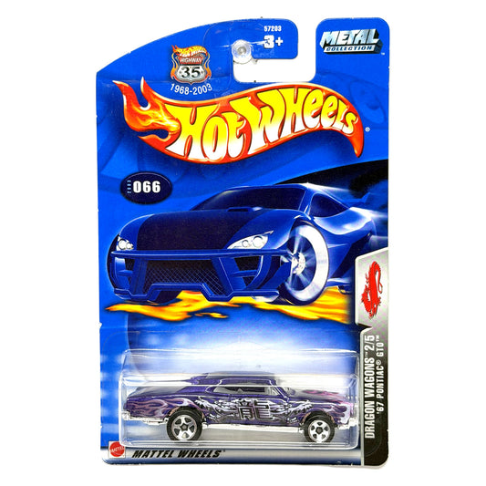 Hot Wheels Dragon Wagons 1967 Pontiac GTO 1:64 Diecast Purple