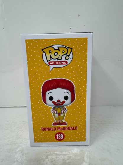 Funko Pop! AD Icons McDonald's #139 Ronald McDonald Thailand CHASE Vinyl Figure