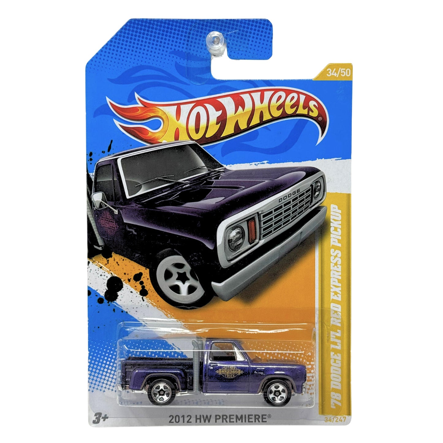 Hot Wheels Premiere 1978 Dodge Li’l Red Express Pickup 1:64 Diecast