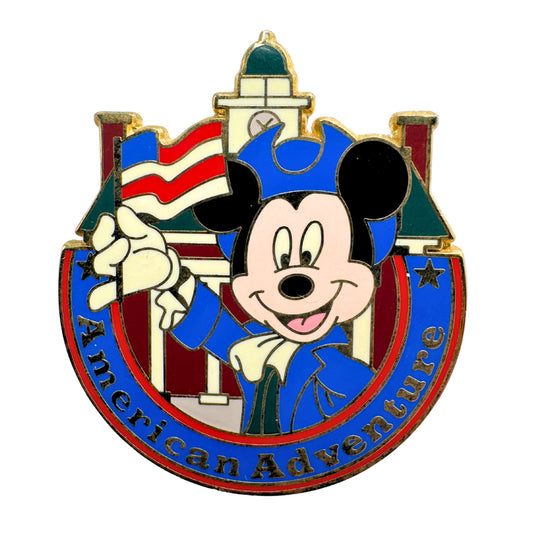 ABD Disney Colonial Mickey Mouse American Adventure Trading Pin DC2S1