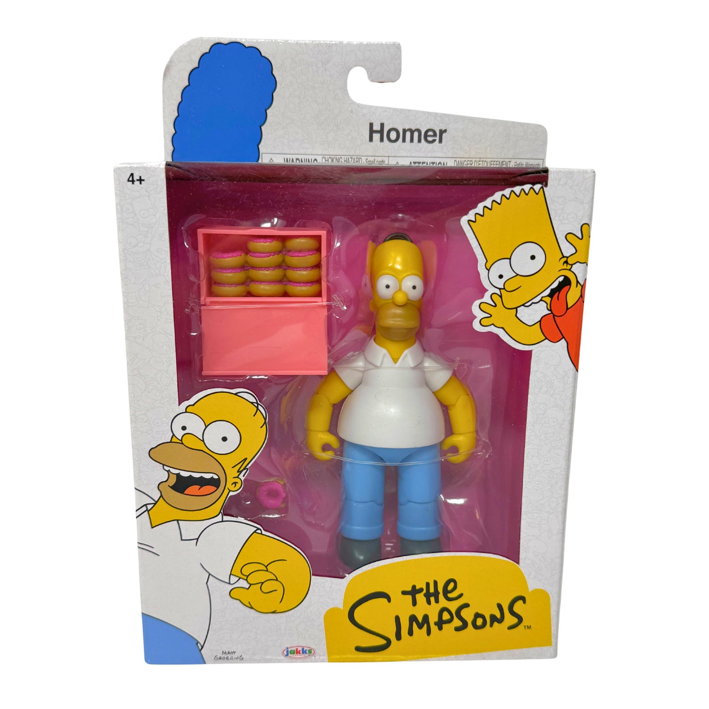 Jakks Pacific The Simpsons Homer with Donut Stand Action Figure