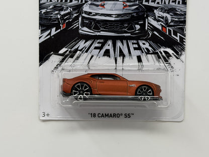 Hot Wheels Lighter Leaner Meaner 2018 Camaro SS 1:64 Diecast Orange