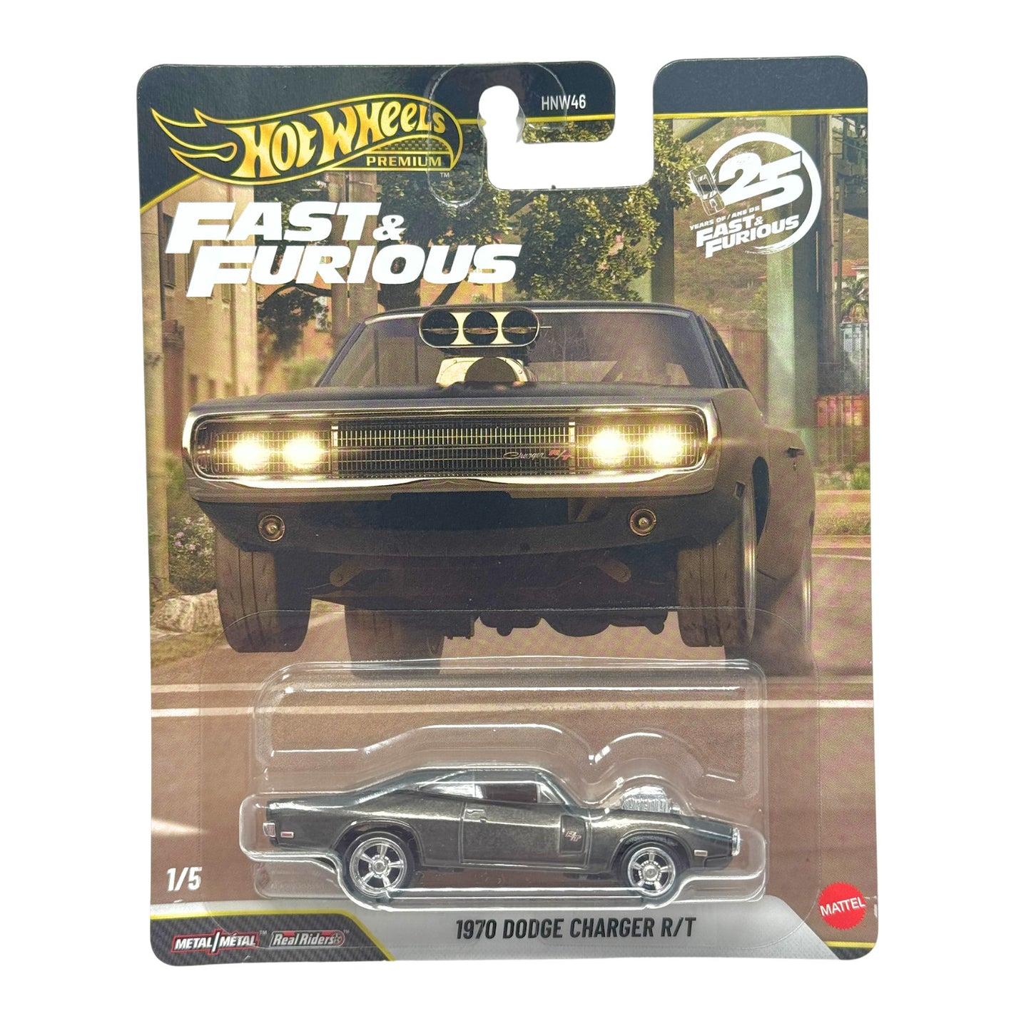 Hot Wheels Premium Fast & Furious 1970 Dodge Charger RT CHASE 1:64 Diecast