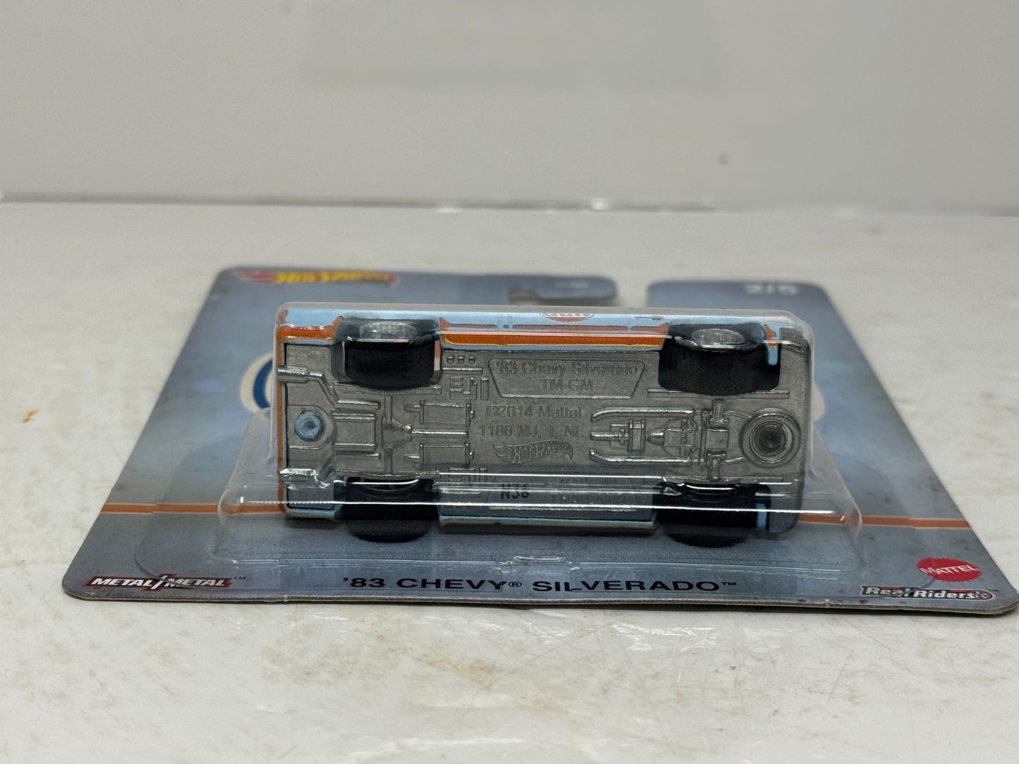 Hot Wheels Premium Gulf 1983 Chevy Silverado 1:64 Diecast