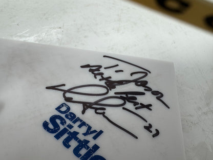 McFarlane NHL Darryl Sittler Toronto Maple Leafs Figure Auto Signed