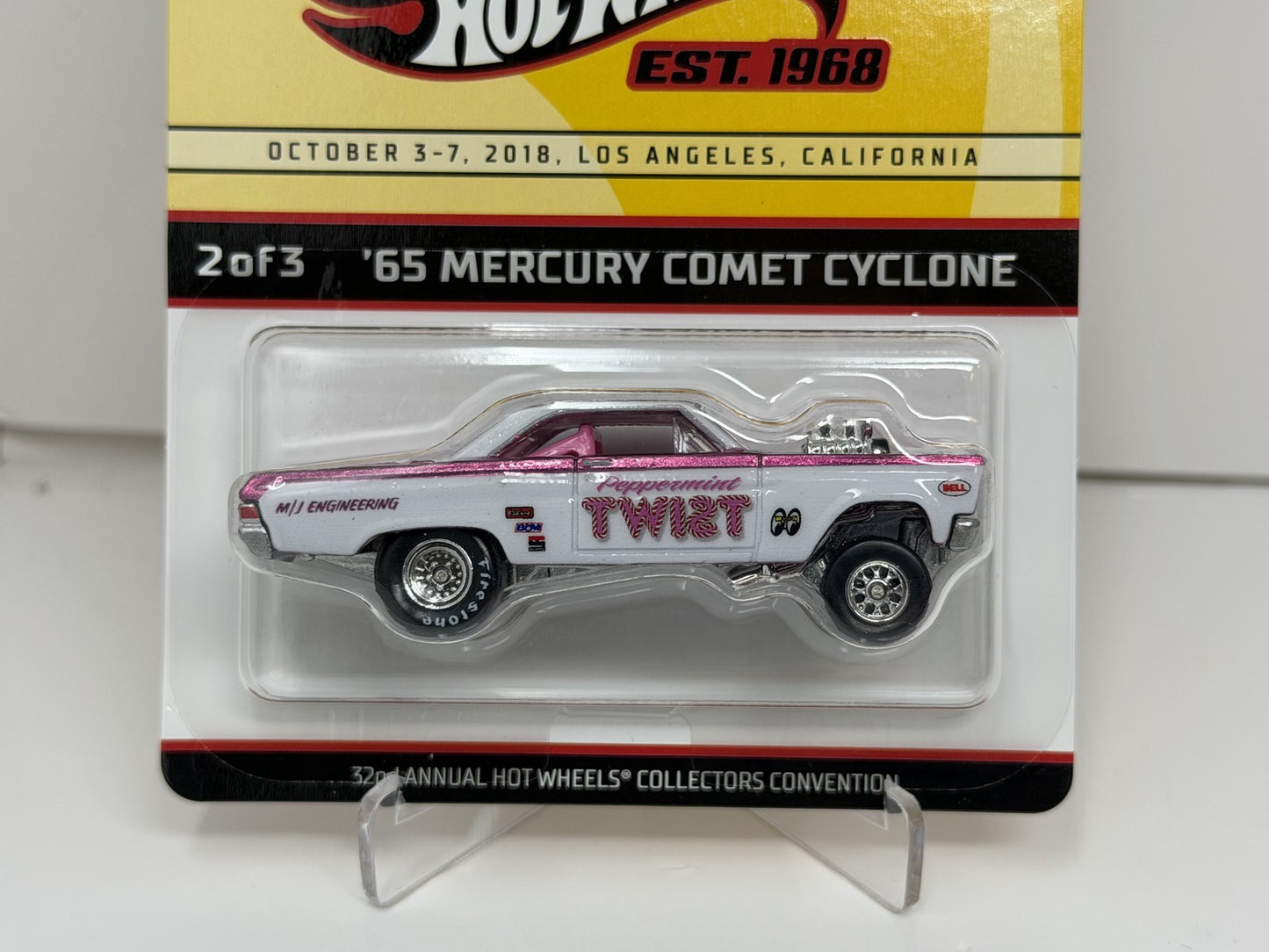 Hot Wheels 2018 Collectors Convention 1965 Mercury Comet Cyclone 1:64 Diecast