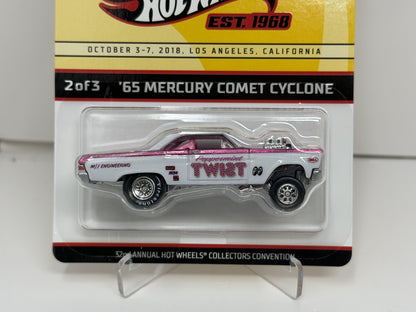 Hot Wheels 2018 Collectors Convention 1965 Mercury Comet Cyclone 1:64 Diecast