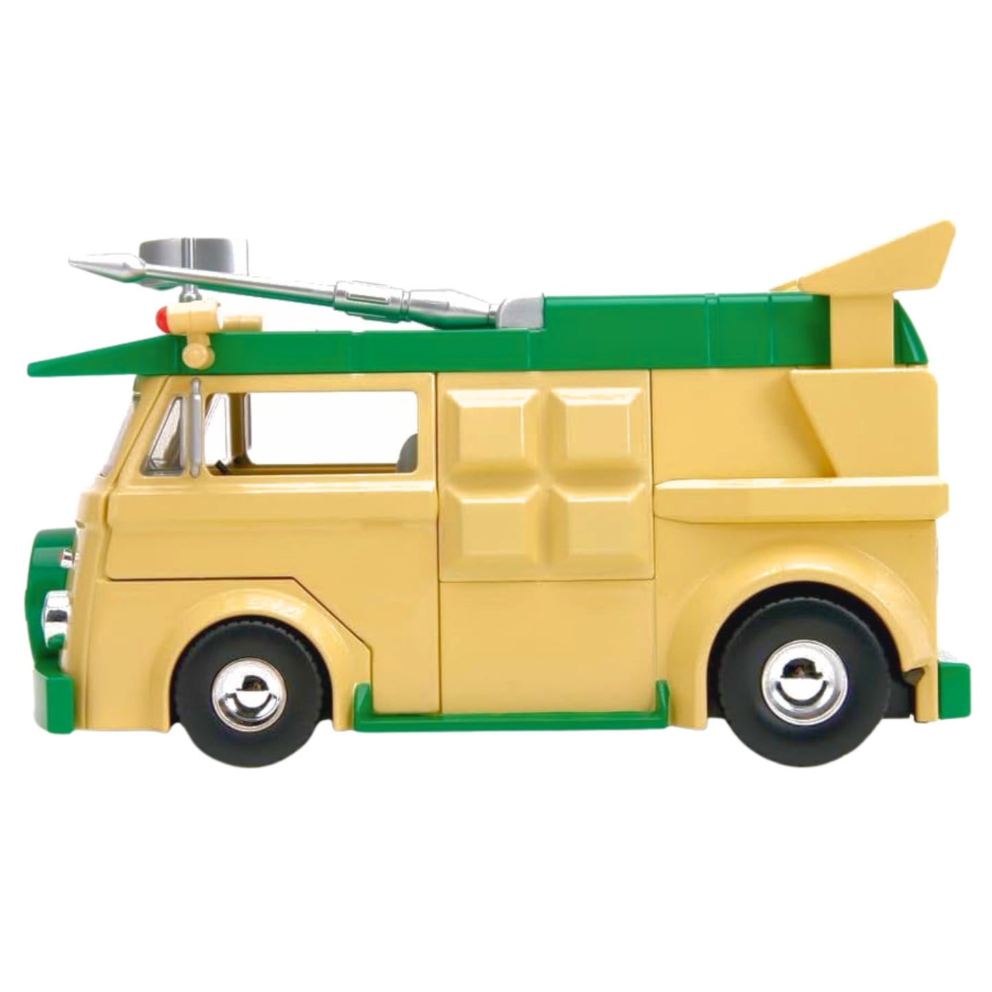 Jada Teenage Mutant Ninja Turtles Donatello & Party Wagon w/ Figure 1:24 Diecast