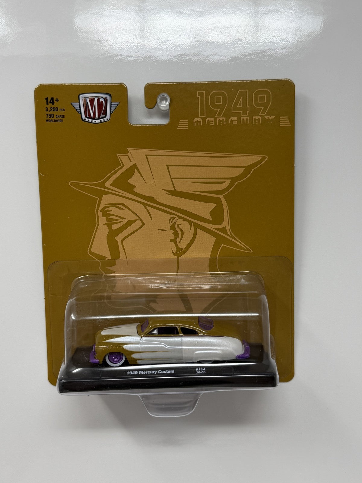 M2 Machines Forever Gold 1949 Mercury Custom CHASE 1:64 Diecast