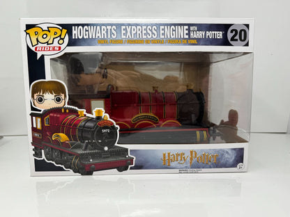 Funko Pop! Rides #20 Hogwarts Express Engine with Harry Potter Vinyl Figure