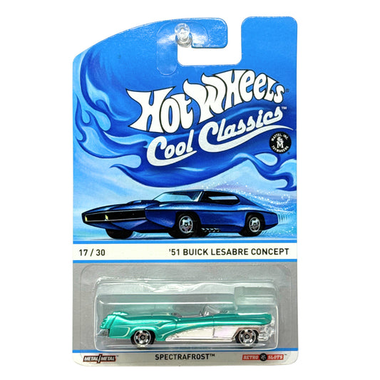Hot Wheels Cool Classics 1951 Buick Lesabre Concept Spectrafrost 1:64 Diecast