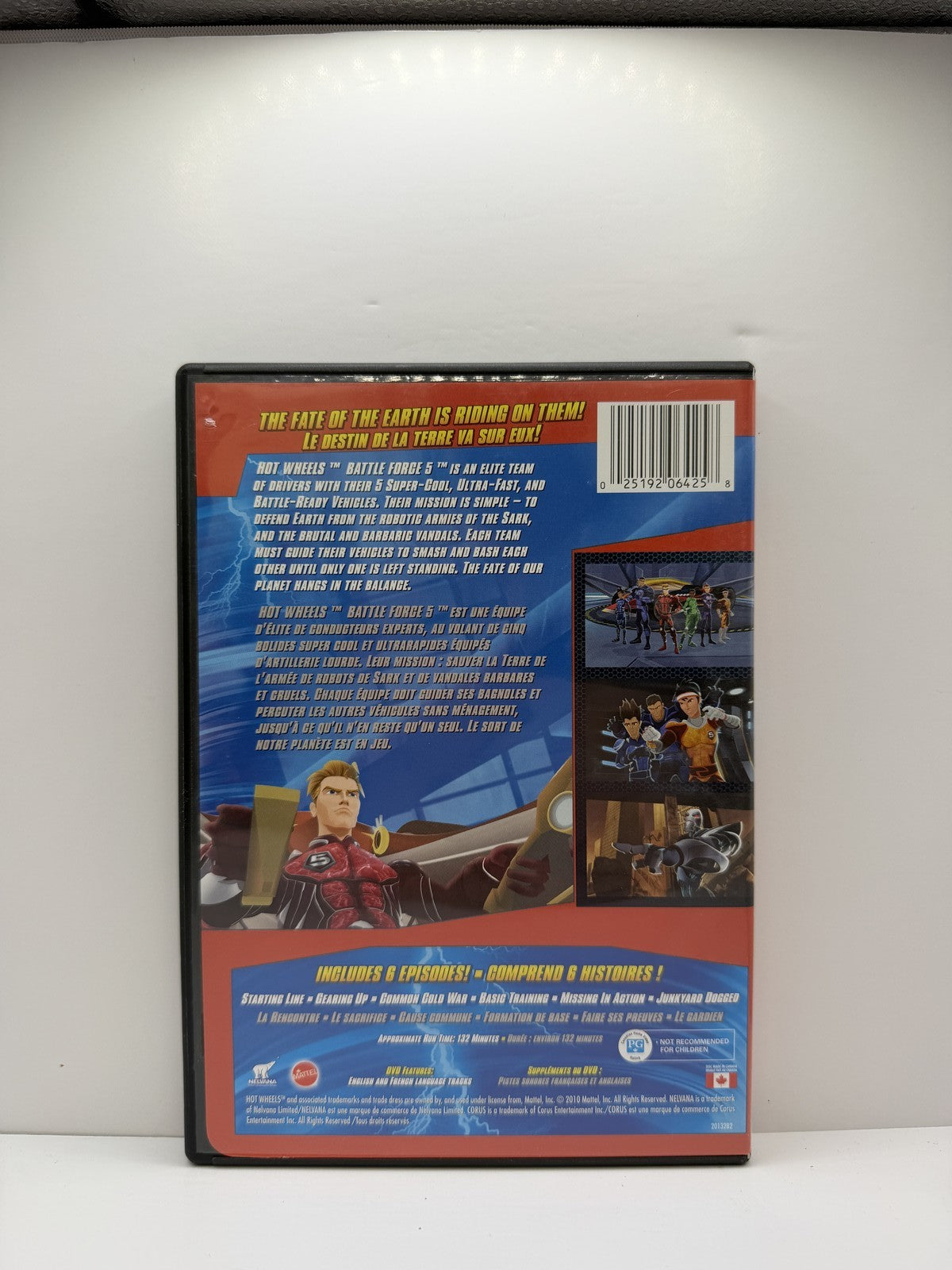 Hot Wheels Battle Force 5 Season 1 Volume 1 (DVD) Animation