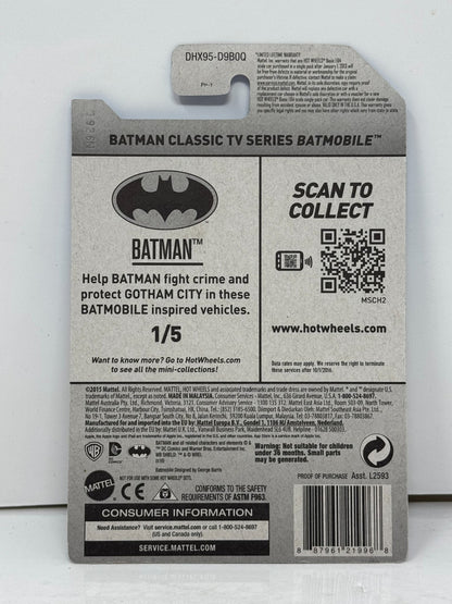 Hot Wheels ZAMAC Batman Classic TV Series Batmobile 1:64 Diecast