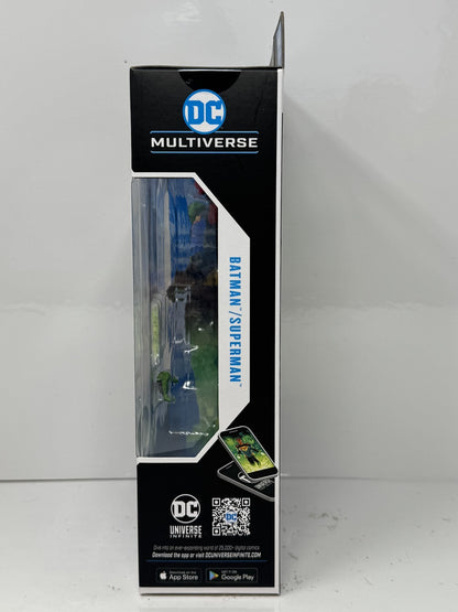 McFarlane DC Multiverse Batman Superman Fusion Platinum Action Figure