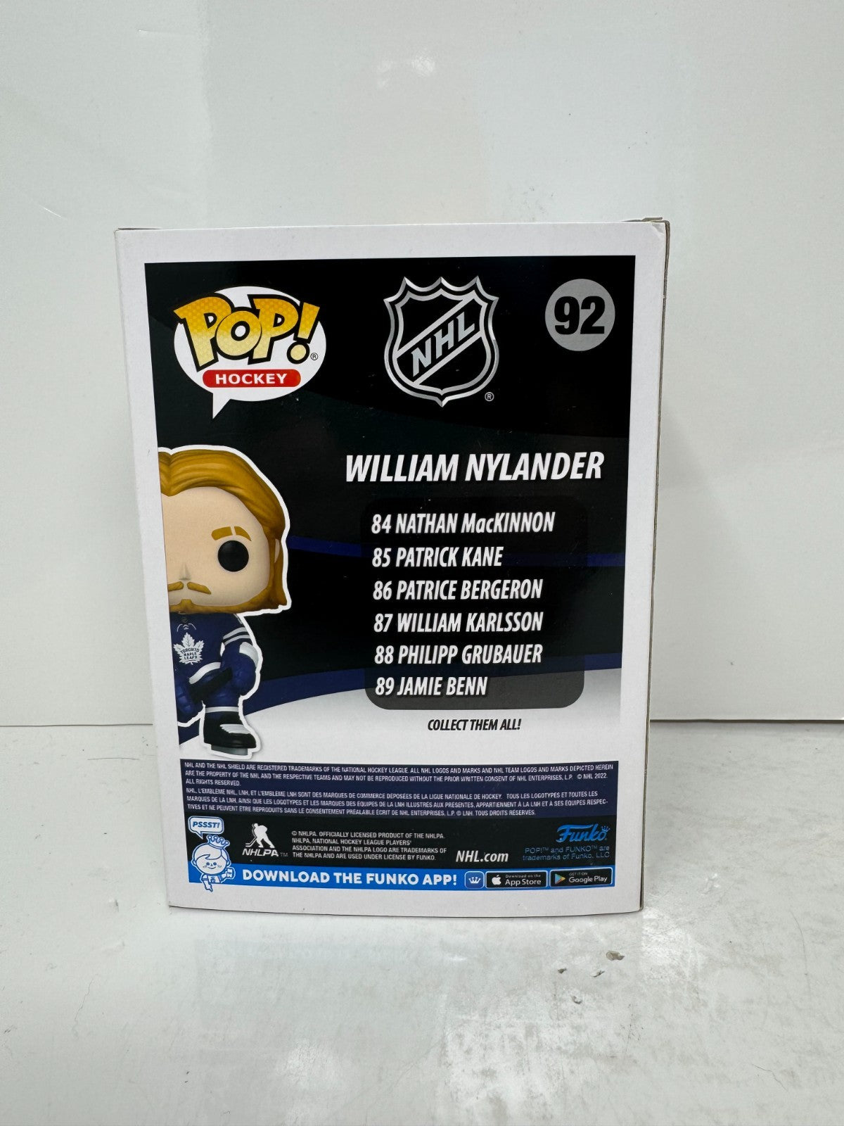 Funko Pop! Hockey William Nylander #92 Toronto Maple Leafs Vinyl Figure