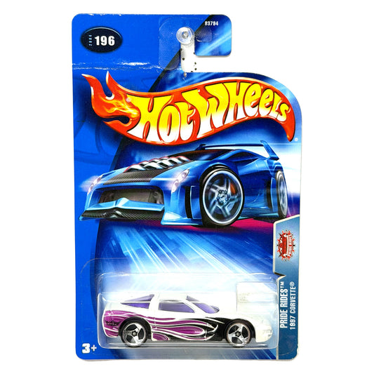 Hot Wheels Pride Rides 1997 Chevrolet Corvette 1:64 Diecast White