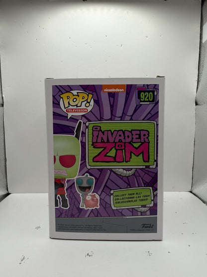 Funko Pop! Television Invader Zim #920 Zim & GIR Hot Topic Vinyl Figures