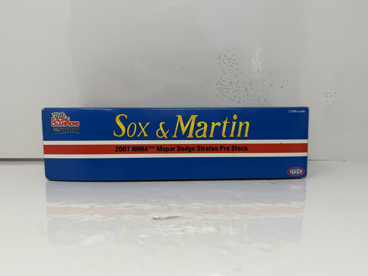 Racing Champions NHRA Sox & Martin 2007 Dodge Stratus Pro Stock 1:24 Diecast
