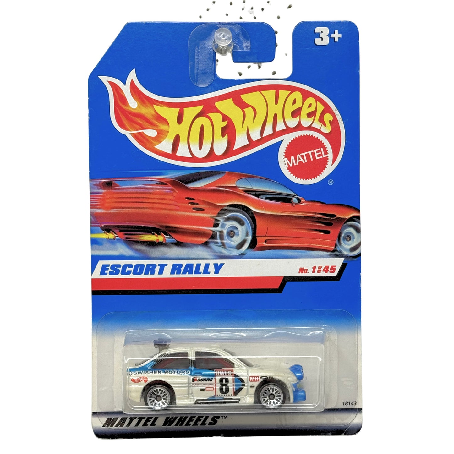 Hot Wheels Ford Escort Rally 1:64 Diecast