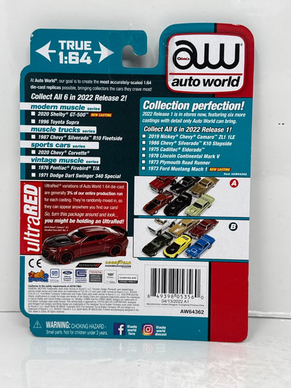 Auto World Vintage Muscle 1971 Dodge Dart Swinger 340 Plum Crazy 1:64 Diecast