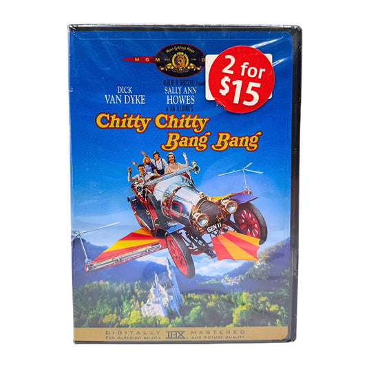 Chitty Chitty Bang Bang (DVD) Dick Van Dyke Family Musical Brand New & Sealed