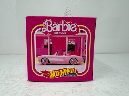 Hot Wheels Premium Barbie The Movie 1956 Corvette Collector Set 1:64 Diecast