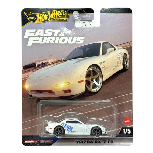 Hot Wheels Premium Fast & Furious Mazda RX-7 FD 1:64 Diecast