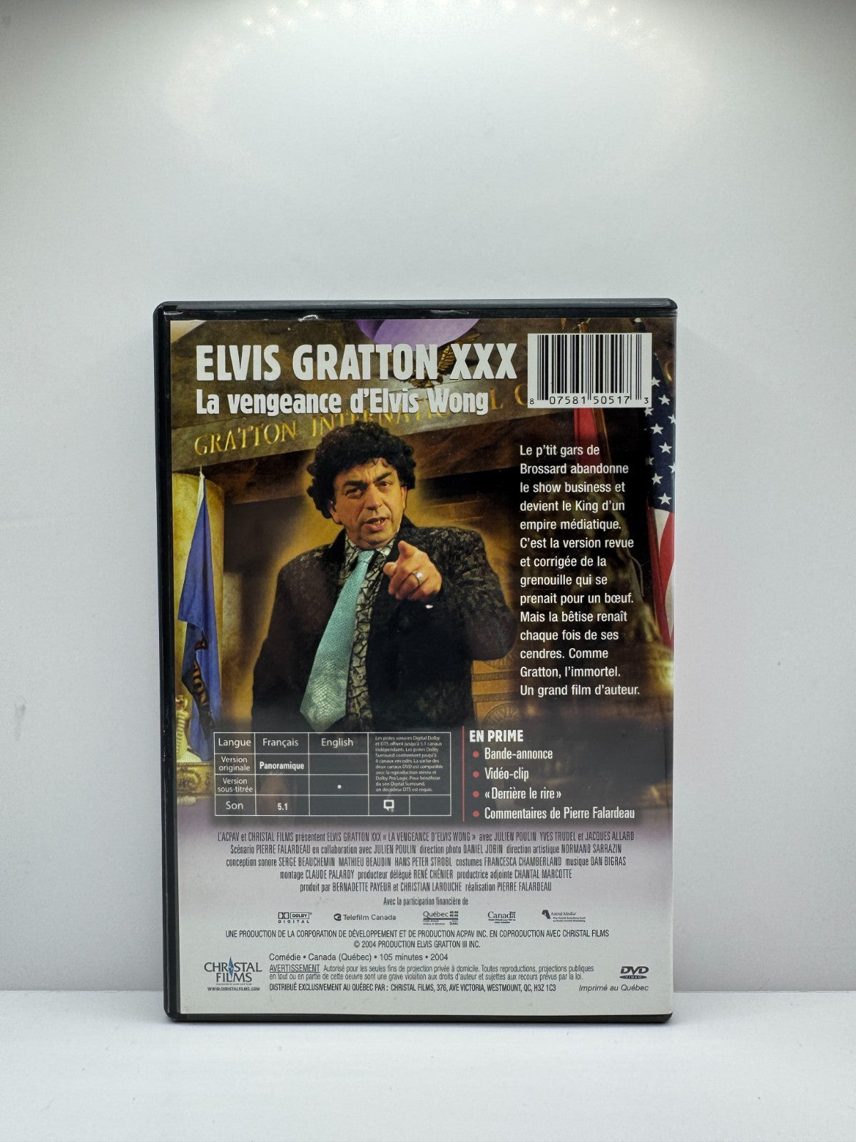 Elvis Gratton XXX (DVD) Elvis Gratton Comedy