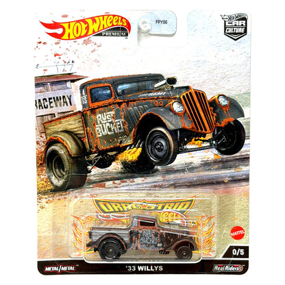 Hot Wheels Premium Drag Strip Demons 1933 Willys CHASE 0/5 1:64 Diecast