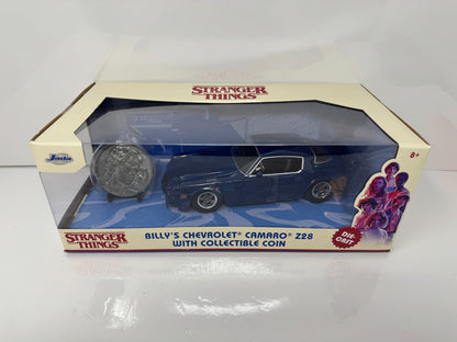 Jada Stranger Things Billy's Chevrolet Camaro Z28 w/ Coin 1:24 Diecast