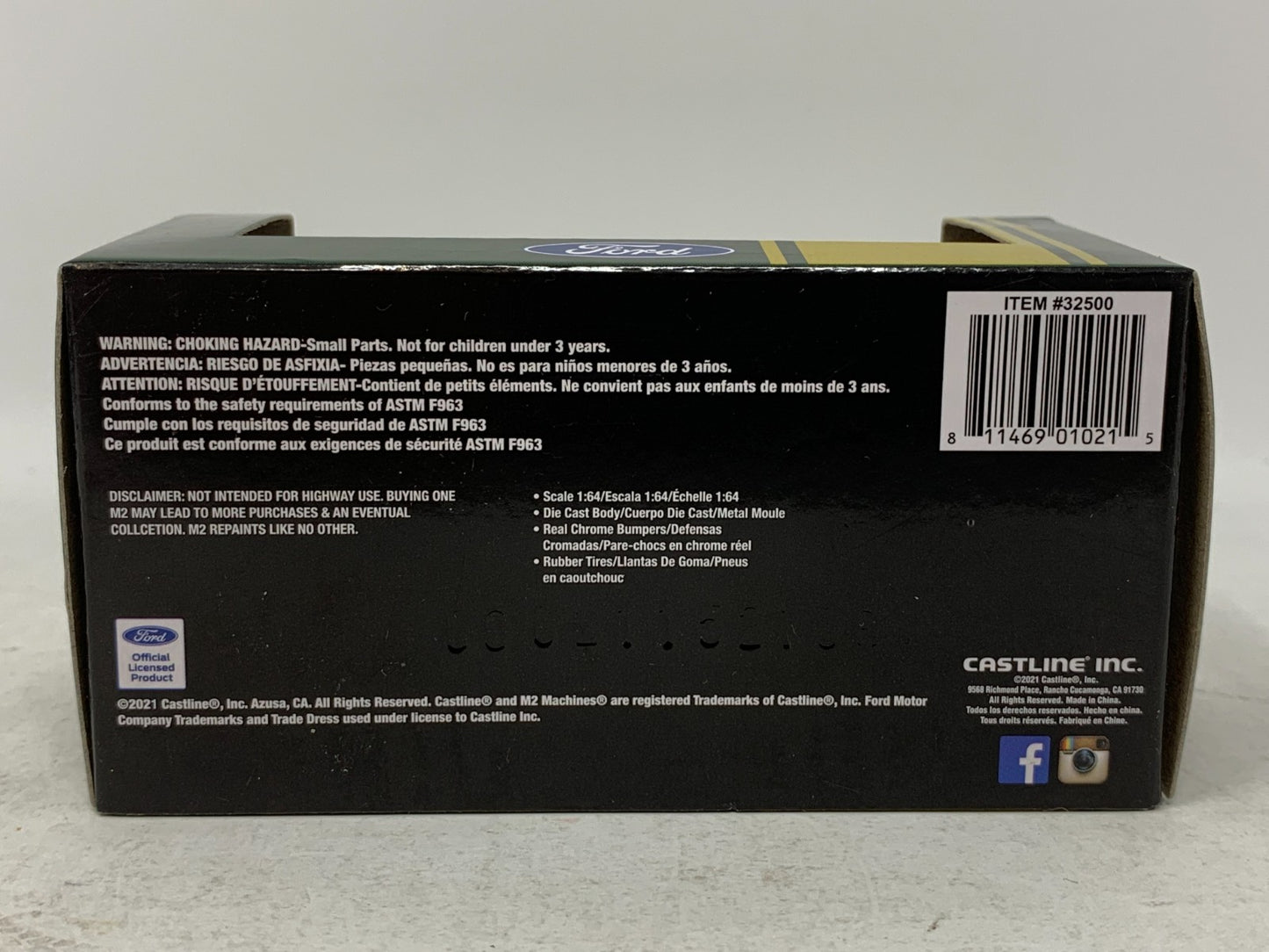 M2 Machines Ford GT 1968 Ford Mustang GT 1:64 Diecast