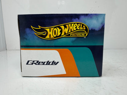 Hot Wheels Premium Greddy 4-Pack Collector Diorama Set 1:64 Diecast