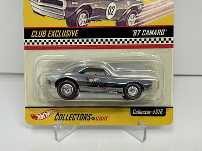 Hot Wheels RLC Red Line Club 1967 Camaro Club Exclusive Collector 016 1:64 Diecast