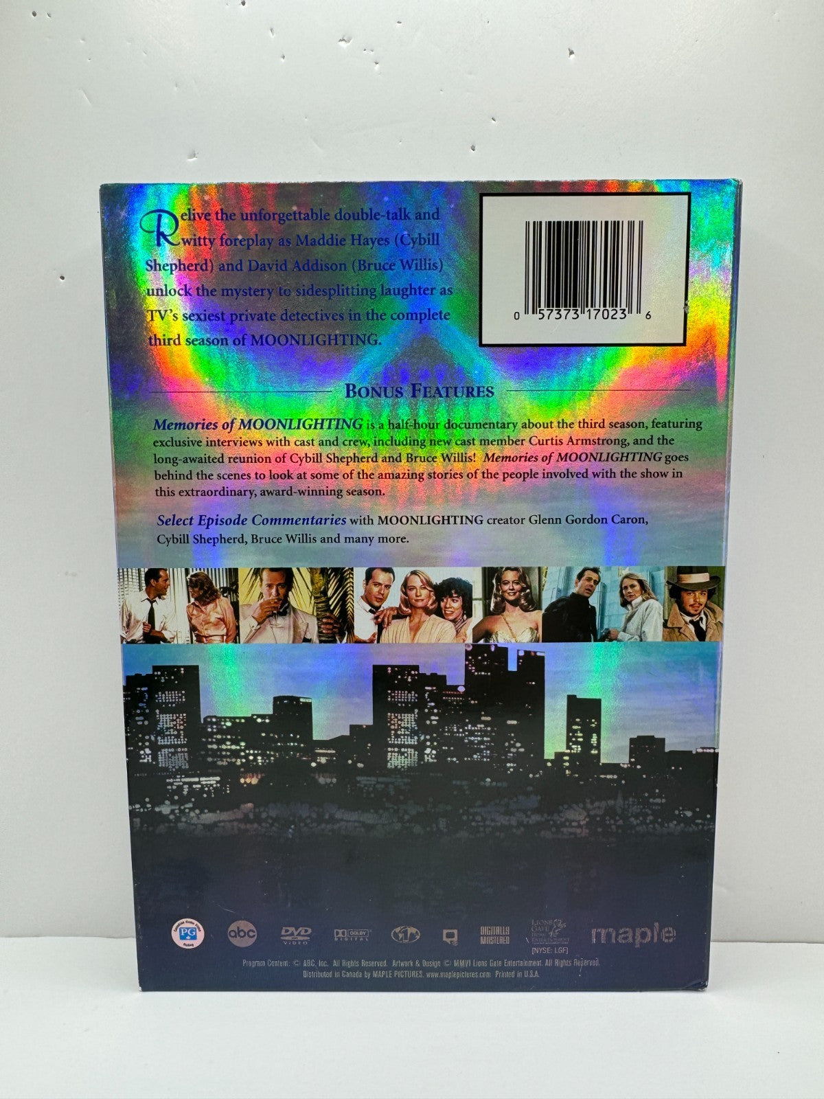 Moonlighting Season 3 (DVD) Bruce Willis Comedy