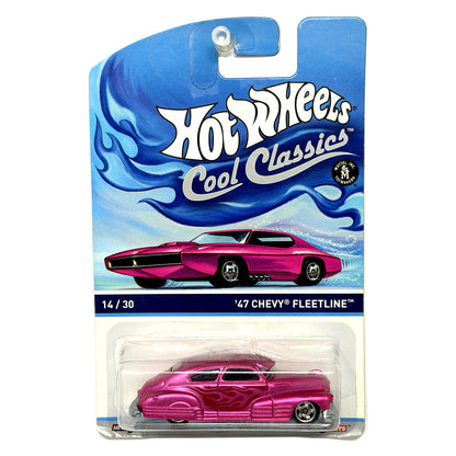 Hot Wheels Cool Classics 1947 Chevrolet Fleetline 1:64 Diecast Pink