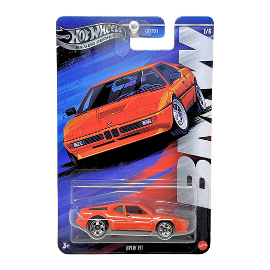 Hot Wheels Silver Series BMW M1 1:64 Diecast
