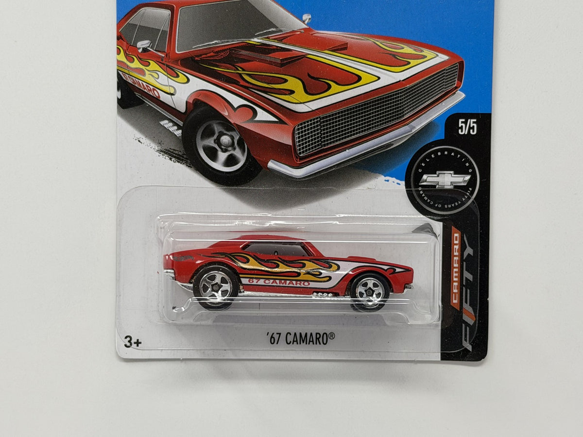 Hot Wheels Camaro Fifty 1967 Chevrolet Camaro 1:64 Diecast Red