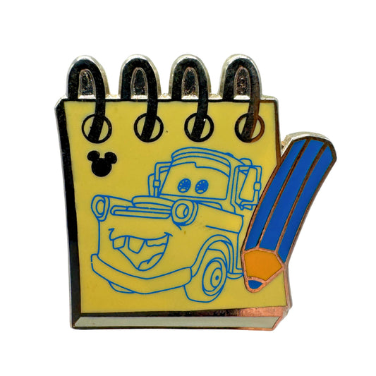 WDW Disney Mater Sketch Pads Hidden Mickey Trading Pin DC1S19