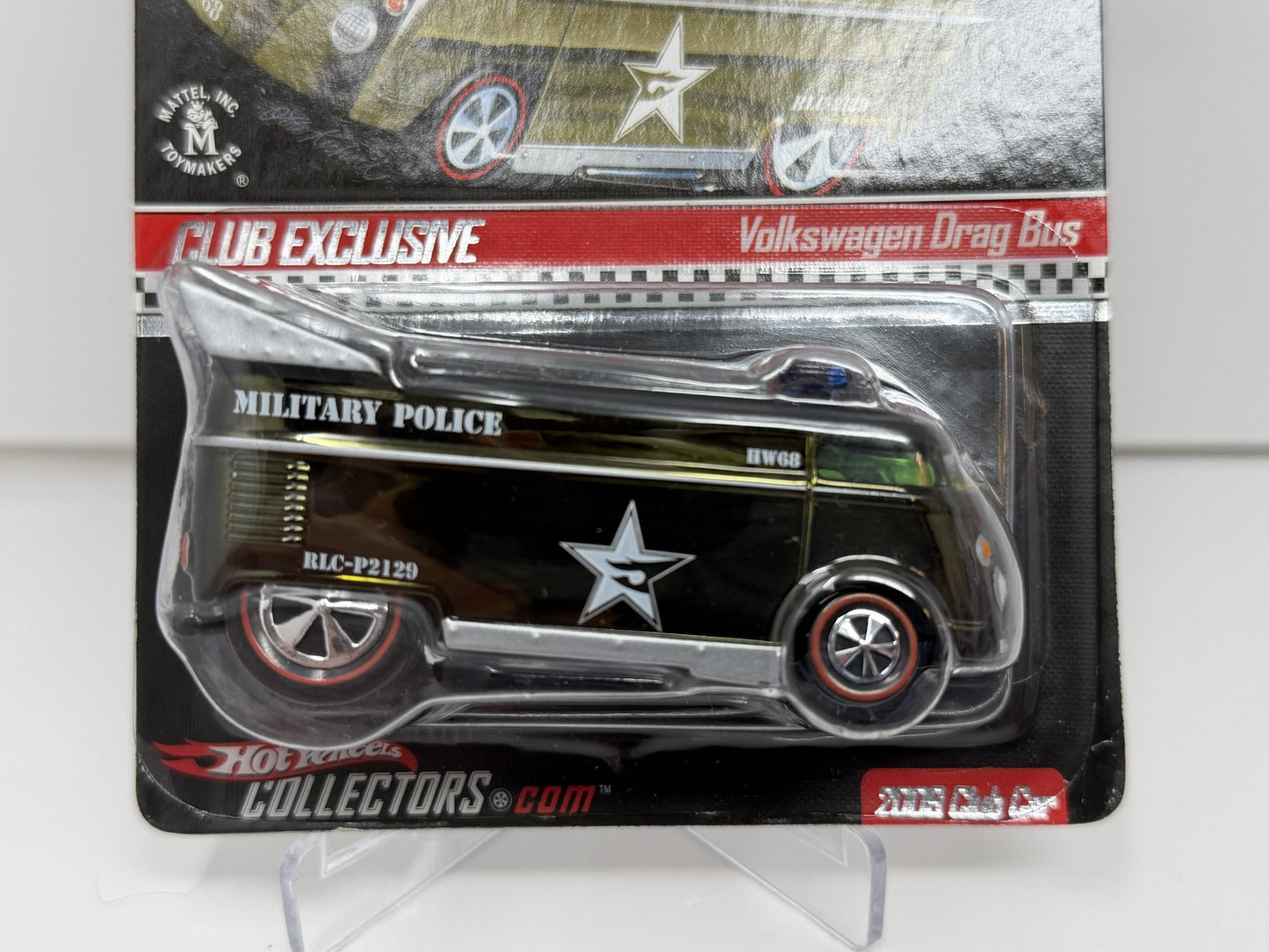 Hot Wheels RLC Red Line Club 2009 Club Volkswagen Drag Bus 1:64 Diecast