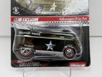 Hot Wheels RLC Red Line Club 2009 Club Volkswagen Drag Bus 1:64 Diecast