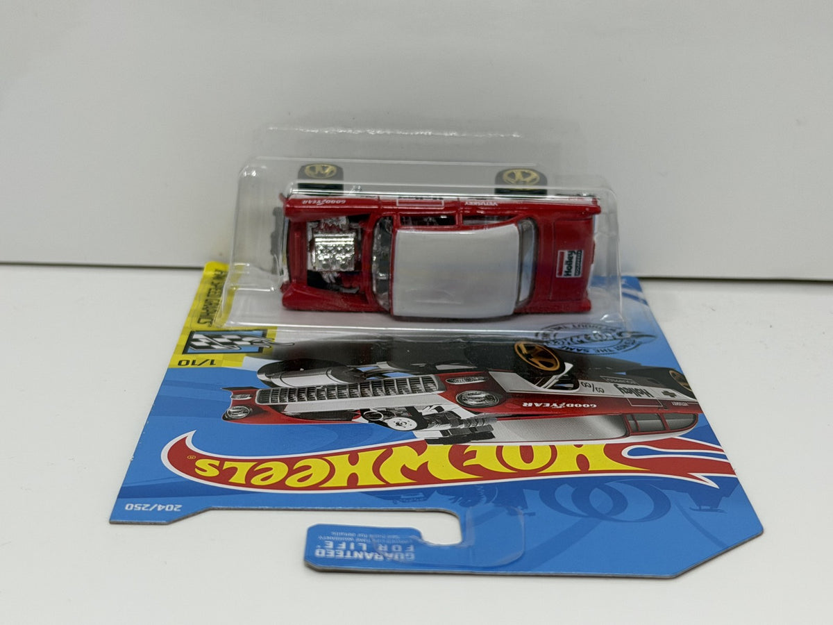 Hot Wheels HW Speed Graphics 1955 Chevy Bel Air Gasser Red 1:64 Diecast US Card