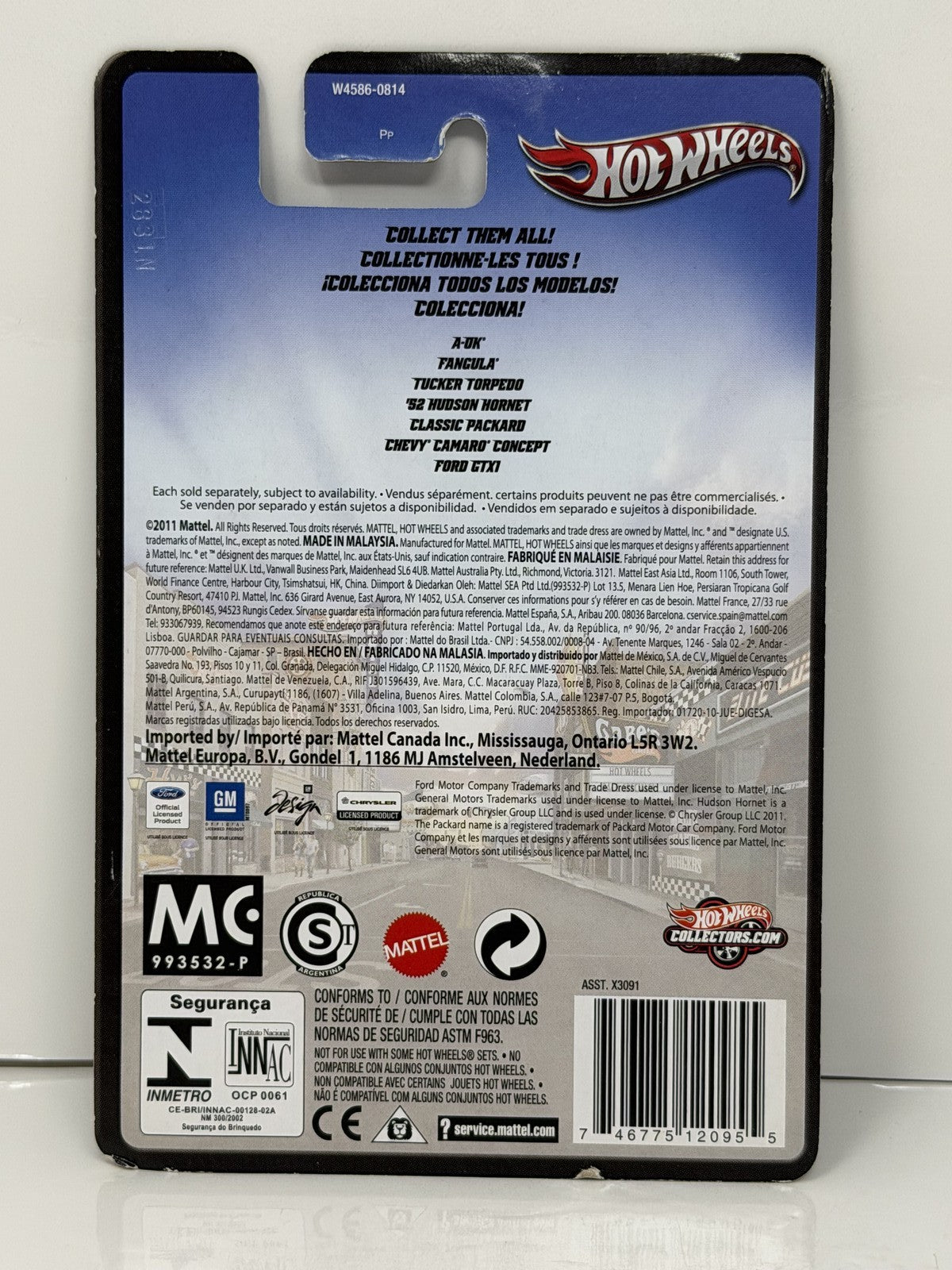 Hot Wheels Boulevard Tucker Torpedo 1:64 Diecast Real Riders