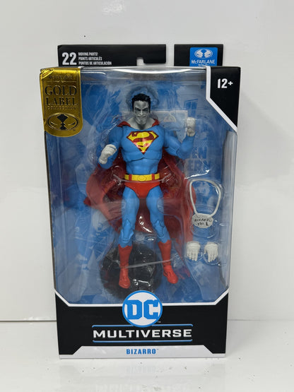 McFarlane DC Multiverse Bizarro DC Classic Gold Label Action Figure