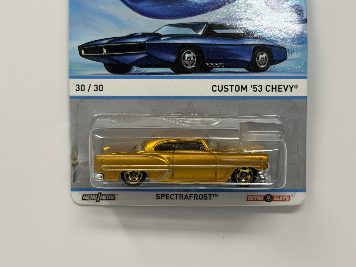 Hot Wheels Cool Classics 1953 Chevrolet Custom Spectrafrost 1:64 Diecast Gold